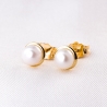 Cercei aur 14K Forever Pearl