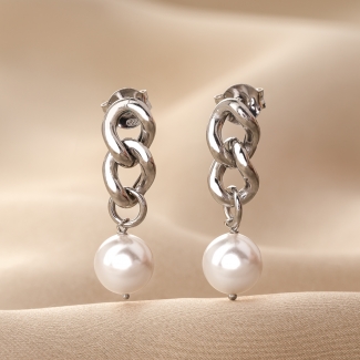 Sterling Silver Earrings Why Not silver