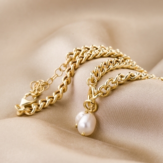 Colier argint Must Have Italian Jewelry gold