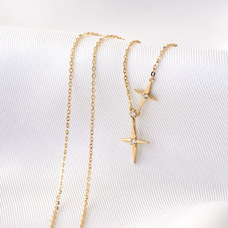 Colier aur 14K The Beauty of a New Day zirconia