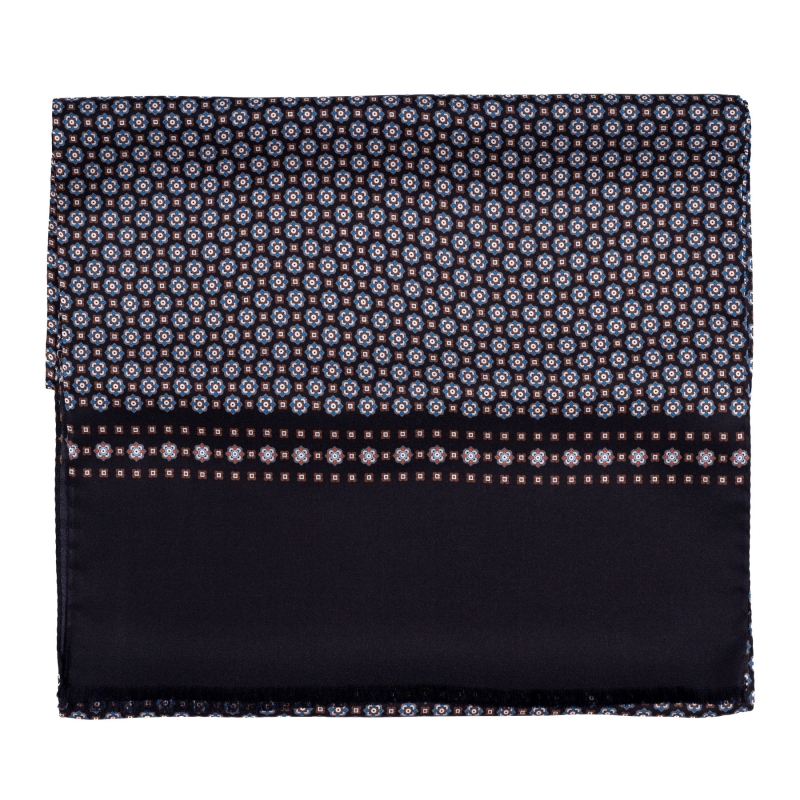 Esarfa matase barbati Uomo Florence dark navy