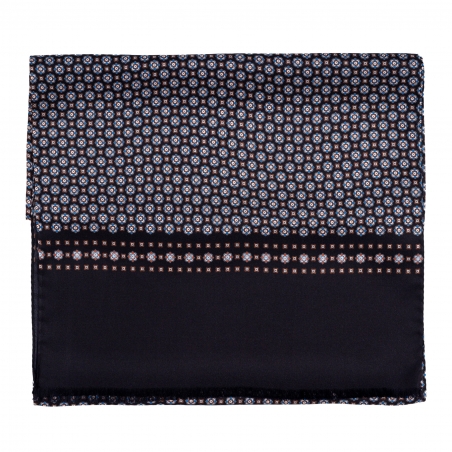 Esarfa matase barbati Uomo Florence dark navy