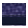 Esarfa matase barbati Uomo Florence purple, navy