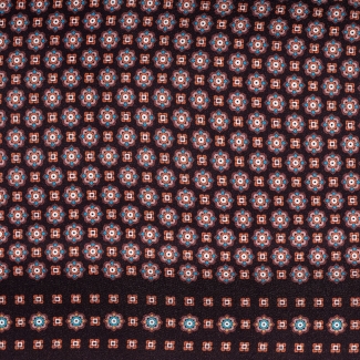 Esarfa matase si lana barbati Uomo Turin brown