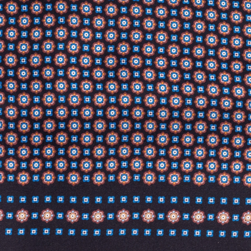 Esarfa matase si lana barbati Uomo Turin dark navy