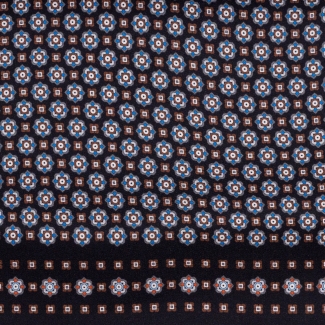 Esarfa matase barbati Uomo Florence dark navy