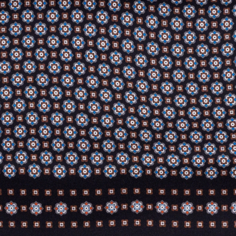 Esarfa matase barbati Uomo Florence dark navy