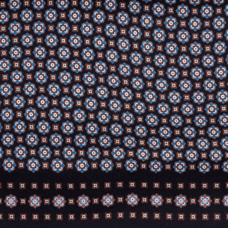 Esarfa matase barbati Uomo Florence dark navy