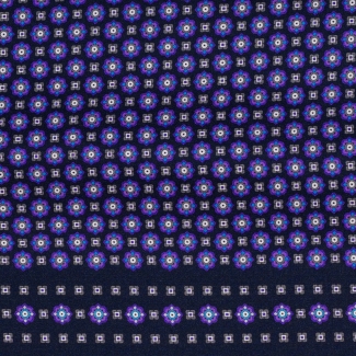Esarfa matase barbati Uomo Florence purple, navy