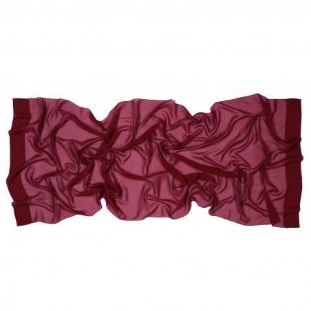 Sal matase Veiled Allure Plain Bordeaux