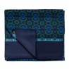Esarfa matase barbati Uomo Seville green, dark navy