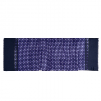 Esarfa matase barbati Uomo Florence purple, navy