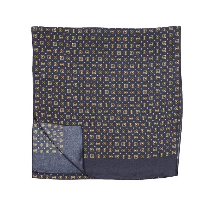 Men Scarf Laura Biagiotti navy