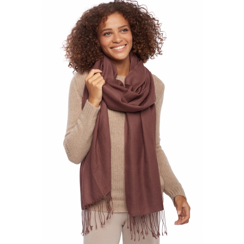 copy of Cashmere Shawl Platine Violetto