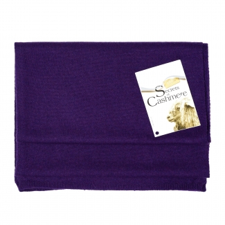 Fular casmir Ozone Purple Velvet
