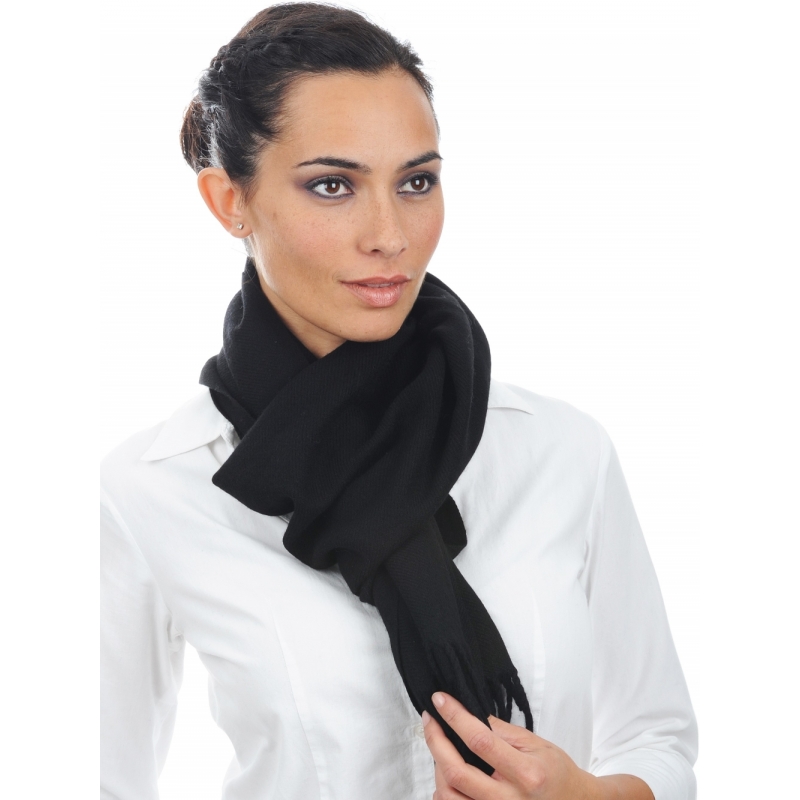Cashmere foulard Nero Notte