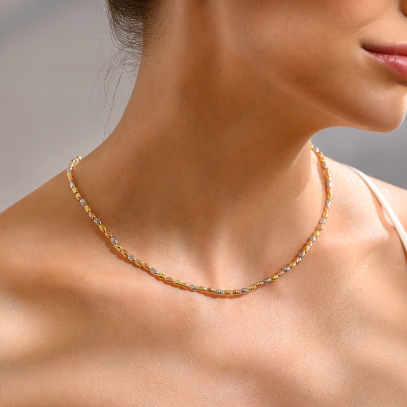 Sterling Silver Necklace Love at First Sight