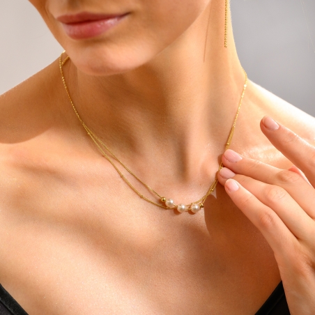 Colier argint I Miss You