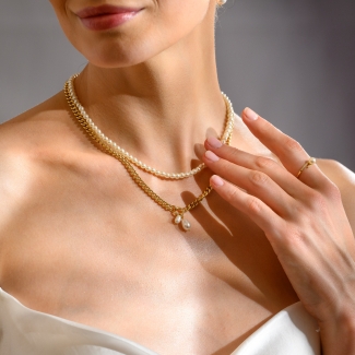 Colier argint Must Have Italian Jewelry gold