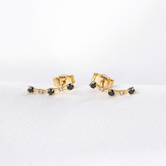 14 K Gold Earrings Diamonds Loving Every Moment