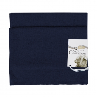 Set Fular casmir Ozone navy si bestseller Templul Umbrelor