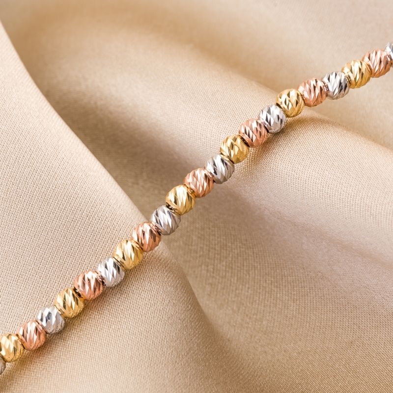 copy of Sterling Silver Bracelet 2 Fall in Love at First Sight round