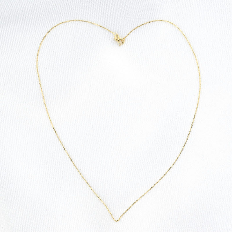 Lantisor aur 14K Forzatina, reglabil 45-50 cm