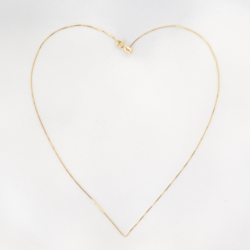 Lantisor aur 14K Venetiana, reglabil 45-50 cm