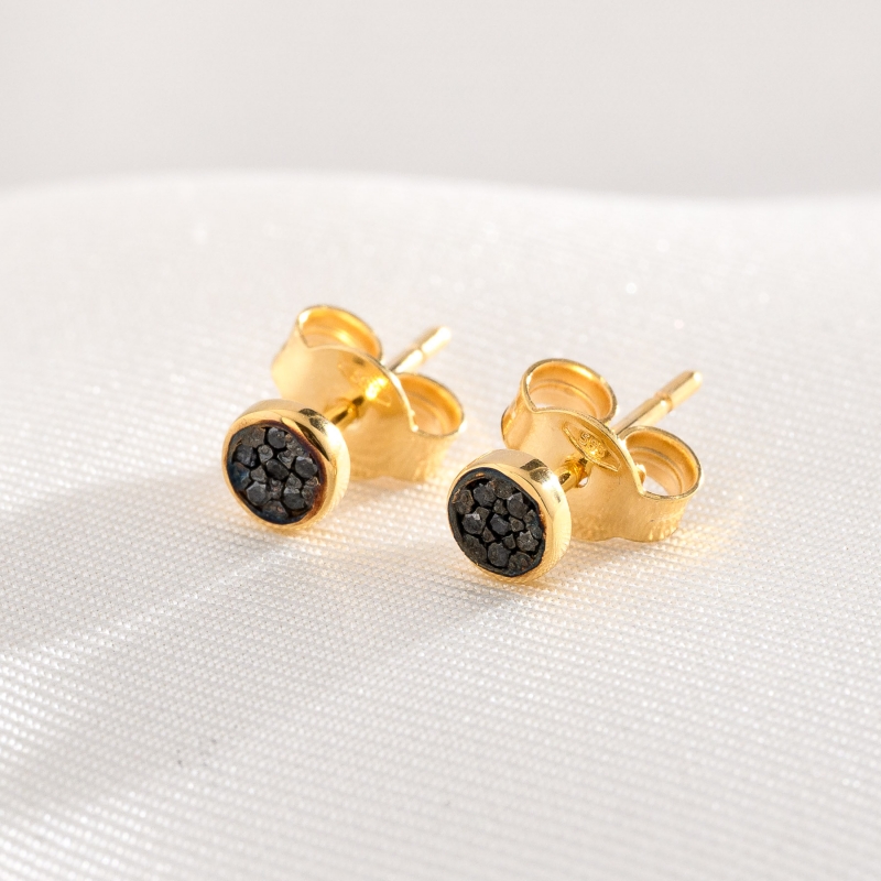 copy of 14K Gold Earrings Diamonds Minimal My Choice