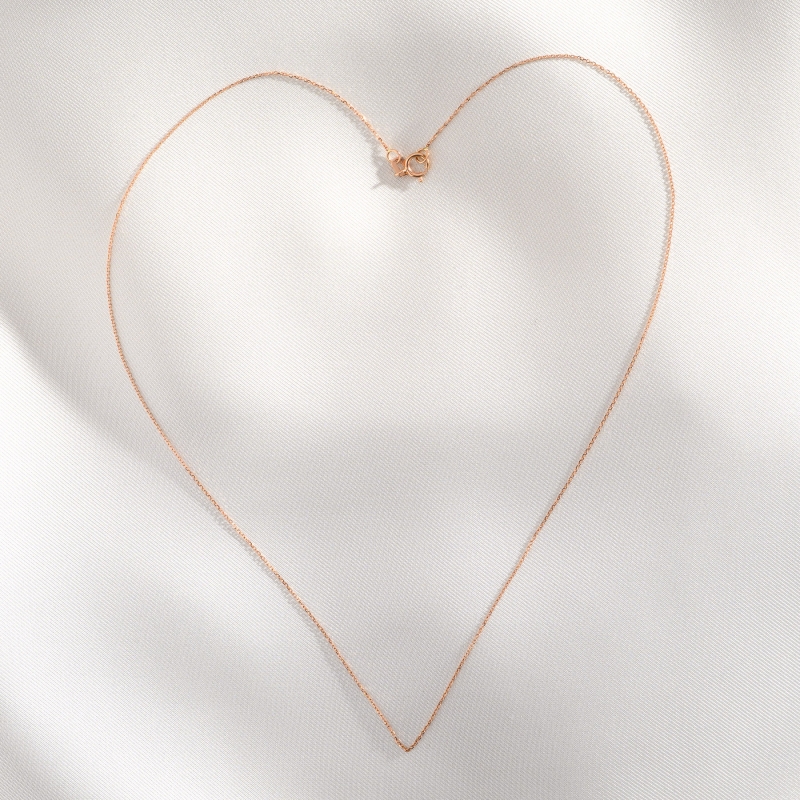 copy of 14K Gold Necklace Forzatina, adjustable 45-50 cm