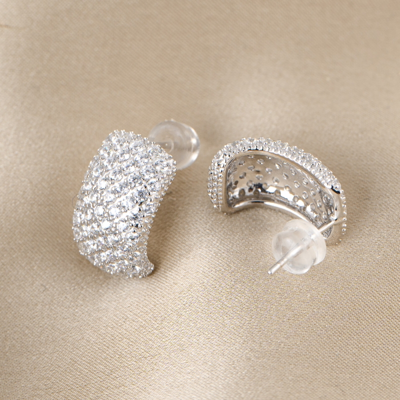 Sterling Silver Earrings Glow & Grace