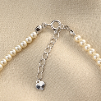 Bratara argint S Just Classy Touch perle