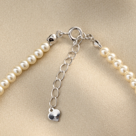 Bratara argint S Just Classy Touch perle