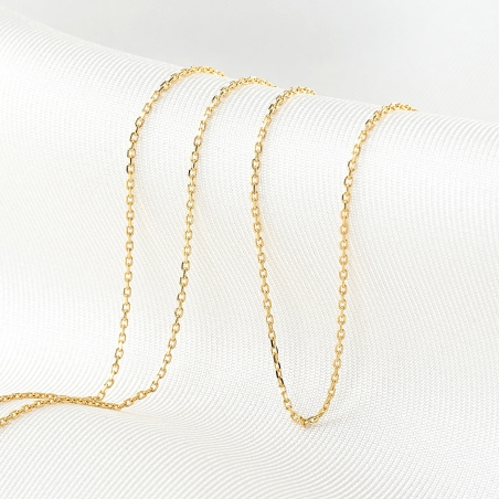 Forzatina 14 K Gold Forzatina Chain, 42 cm