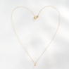 14K Gold Necklace 14K with diamonds BloomLight