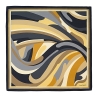 Silk Scarf S twill 2Fluidity Terra gold