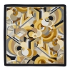 Silk Scarf S twill Metropolis beige