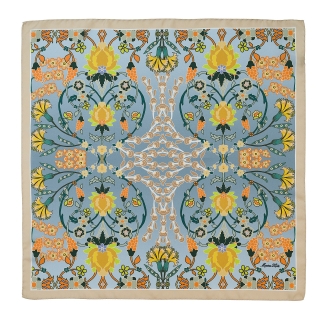 Esarfa matase S twill Solar Boheme beige