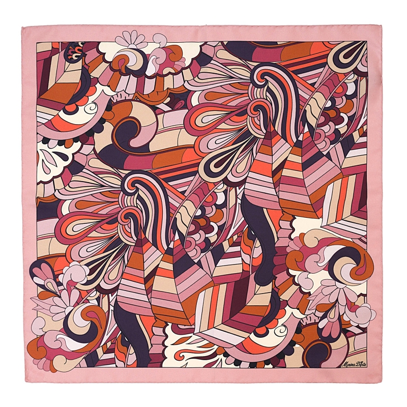 Silk Scarf S twill Untold Dreams dusty pink