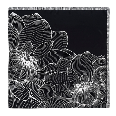 Silk Scarf Code d’Eclat Noir
