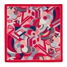 Silk Scarf S twill Metropolis red