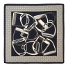 Silk Scarf S twill Polo Legacy black