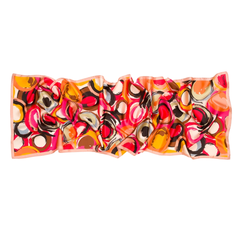 Silk Shawl Solar Bloom