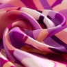 Silk Scarf S twill Metropolis pink