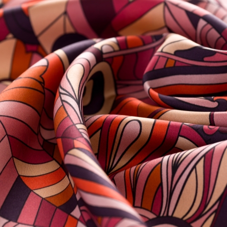 Silk Scarf S twill Untold Dreams dusty pink