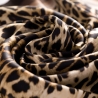 Silk Scarf Wild Elegance taupe