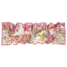 Silk Shawl Wild Tropical Rosso