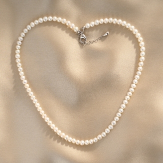 Sterling Silver Necklace Pearls? Obviously pearls 5 mm
