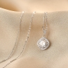 Colier argint Perfect Eclat cu moissanit