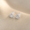 Sterling Silver Earrings for kids All My Heart 4 U zirconia